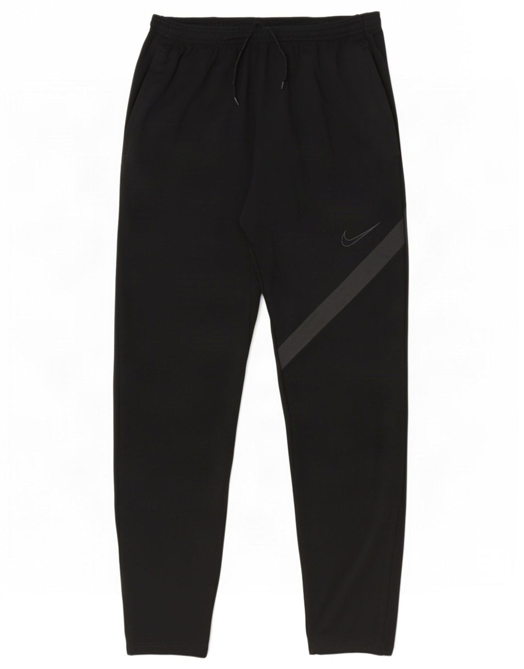 Pantaloni da tuta Nike Dri Fit da uomo, grandi, in poliestere nero