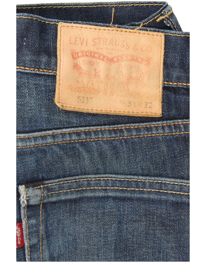 LEVI'S Mens 511 Slim Jeans W31 L32  Blue Cotton