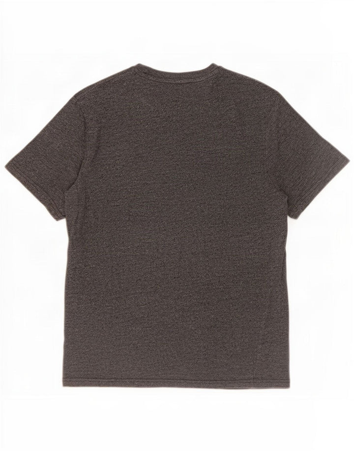 T-shirt grafica da uomo Champion Top grande grigio chiazzato