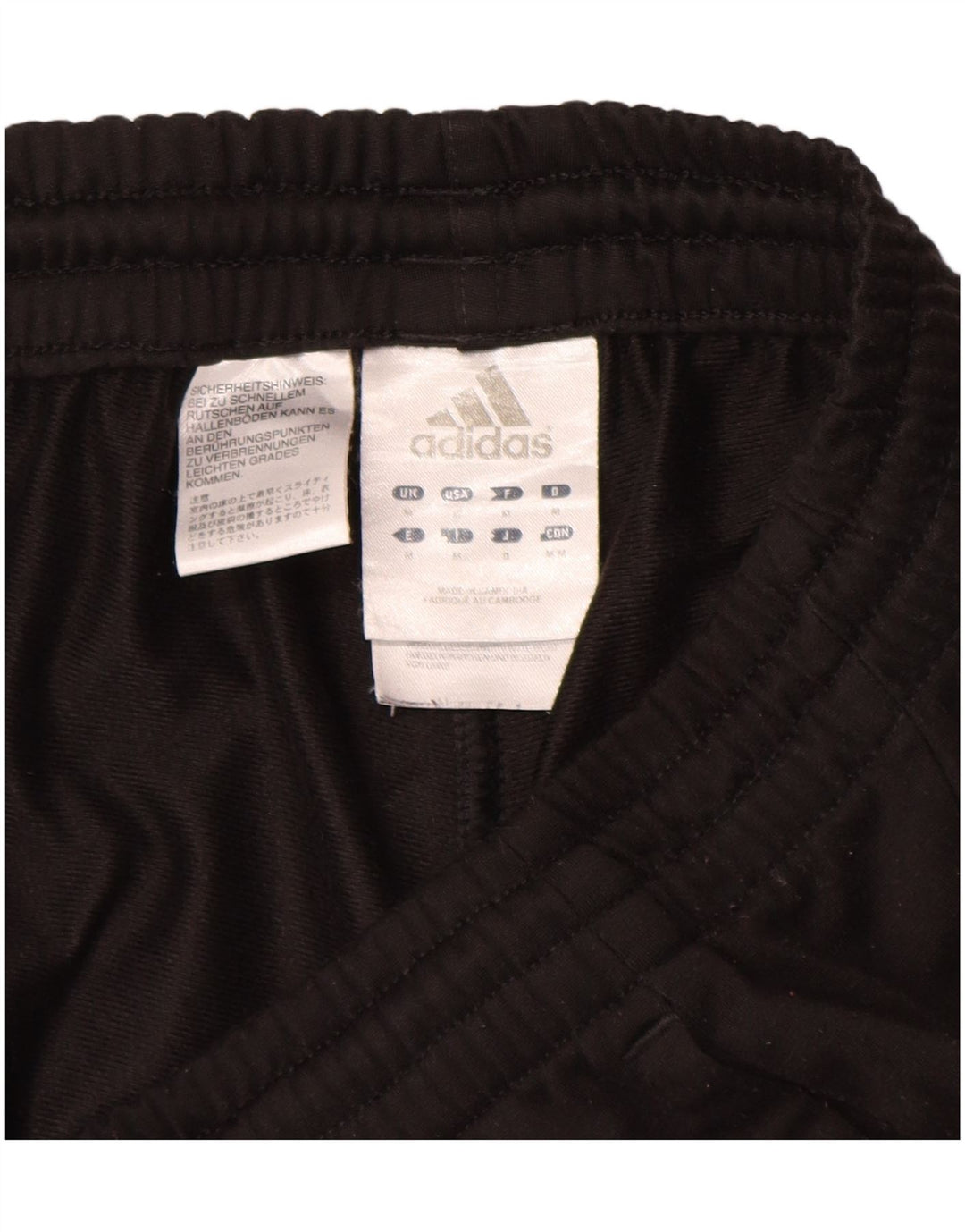 Pantaloni da tuta da uomo Adidas Medium Nero Poliestere