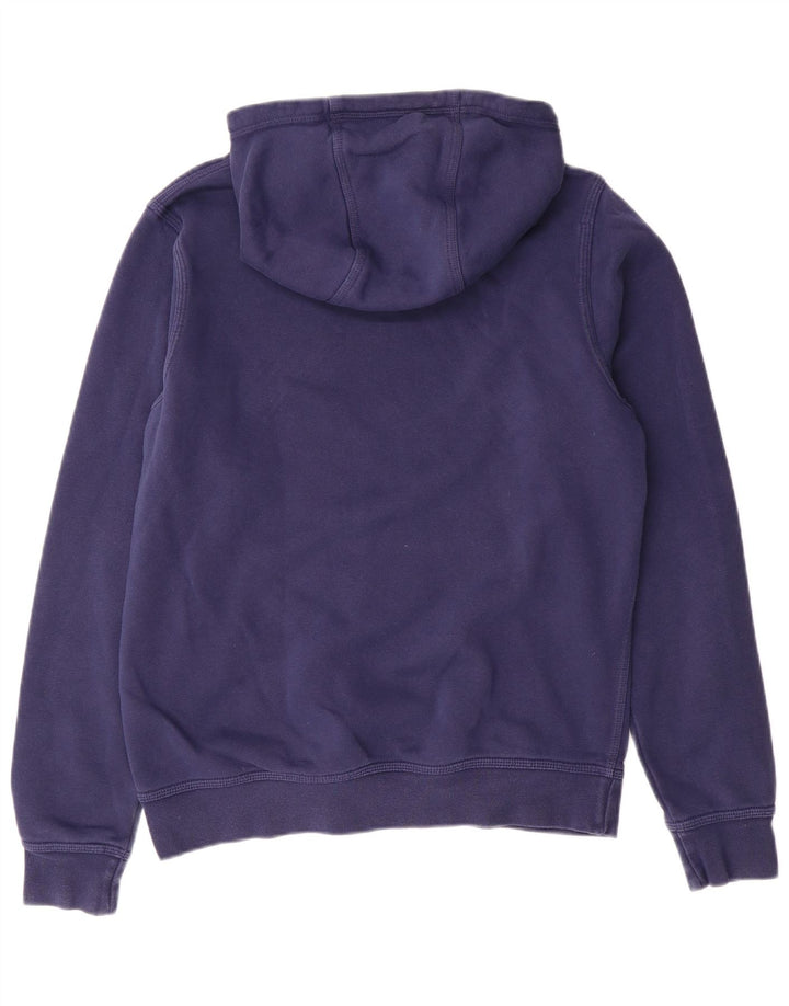 Maglia con cappuccio da uomo NIKE media cotone blu navy