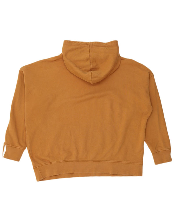 Felpa con cappuccio oversize grafica da donna Adidas UK 20 2XL Marrone