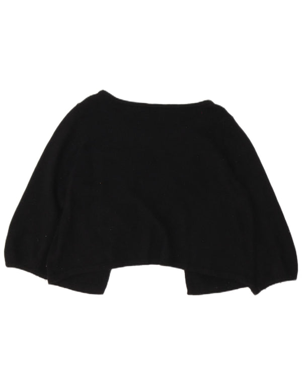 Maglione Bolero Autograph da donna Marks & Spencer UK 16 Large Black Angora