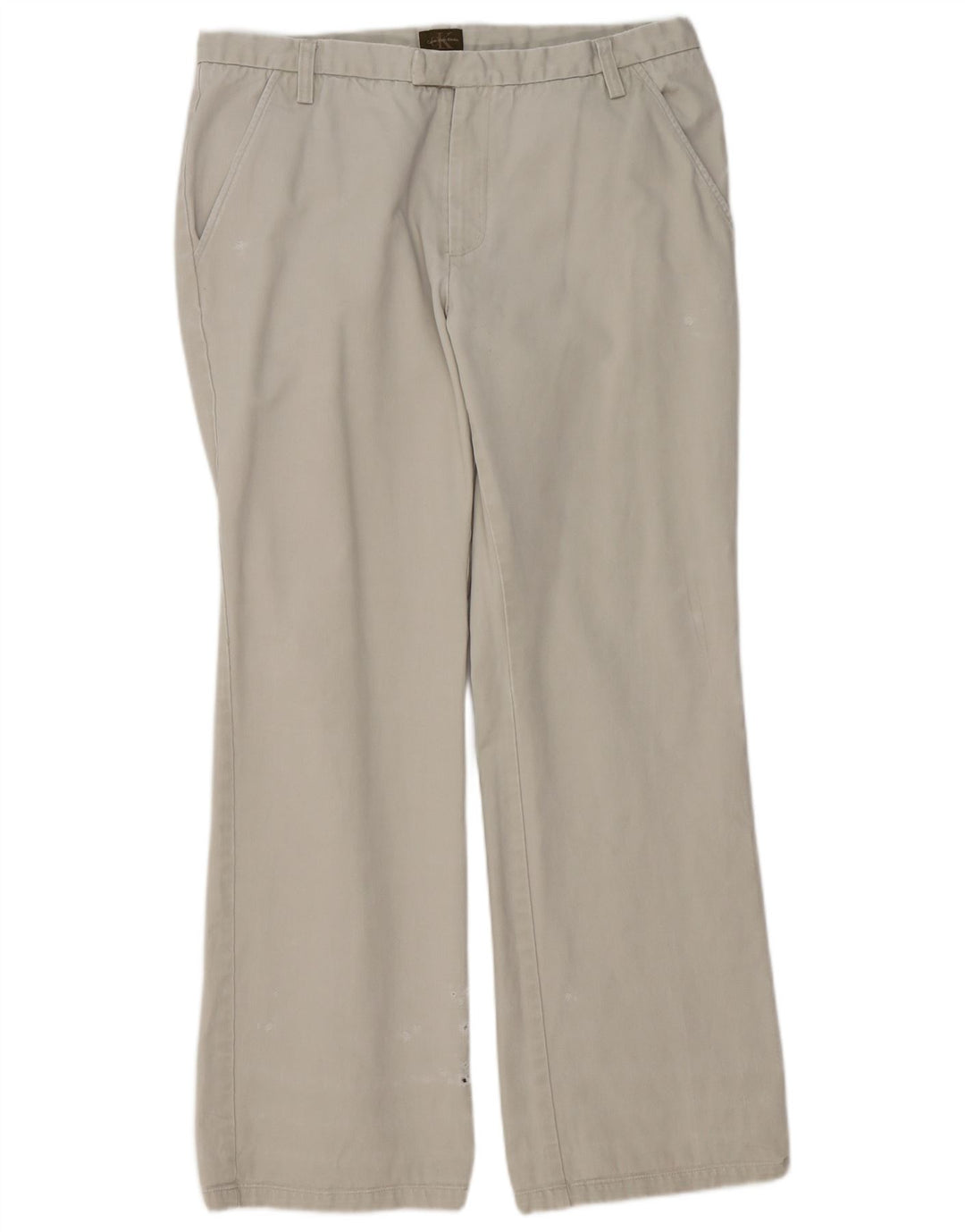 Pantaloni chino bootcut da uomo Calvin Klein W34 L32 Beige