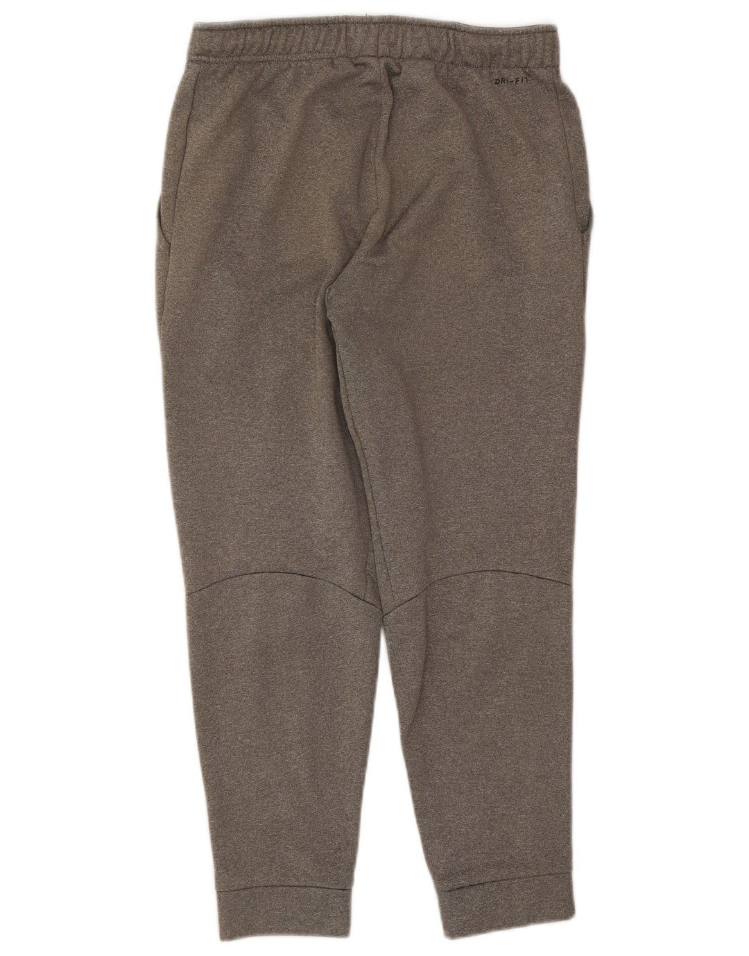 Pantaloni da tuta Nike Dri Fit da uomo, pantaloni da jogging, poliestere grigio medio