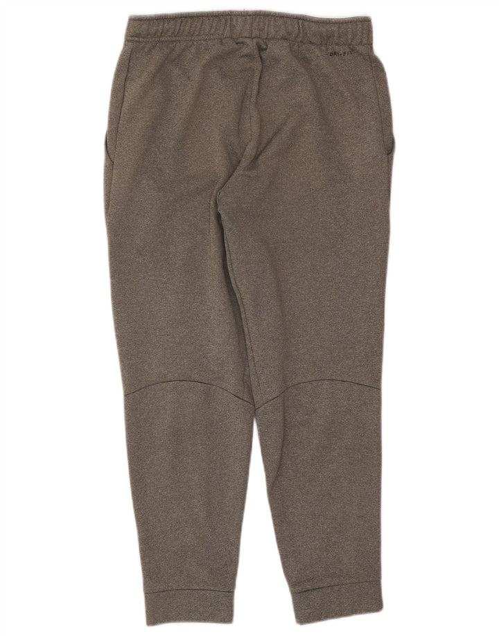 Pantaloni da tuta Nike Dri Fit da uomo, pantaloni da jogging, poliestere grigio medio