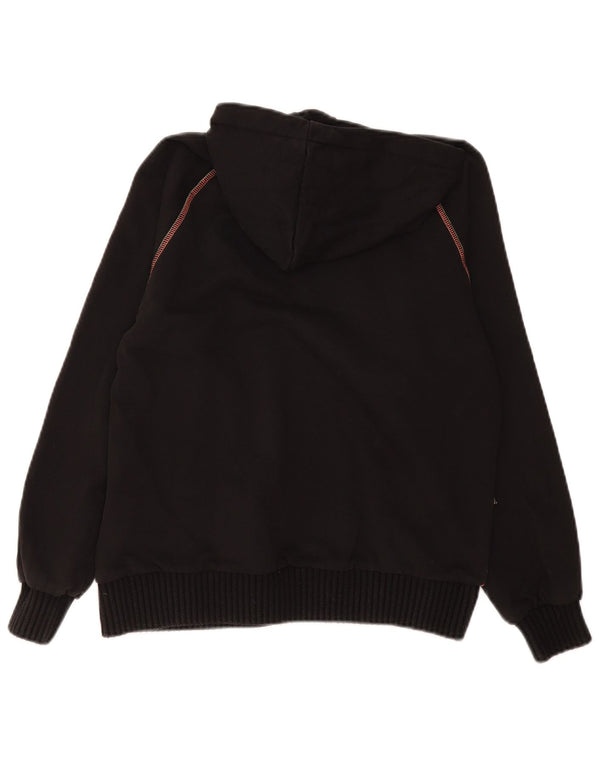 Desigual Donna Felpa con cappuccio oversize con grafica UK 10 Small Poliestere nero