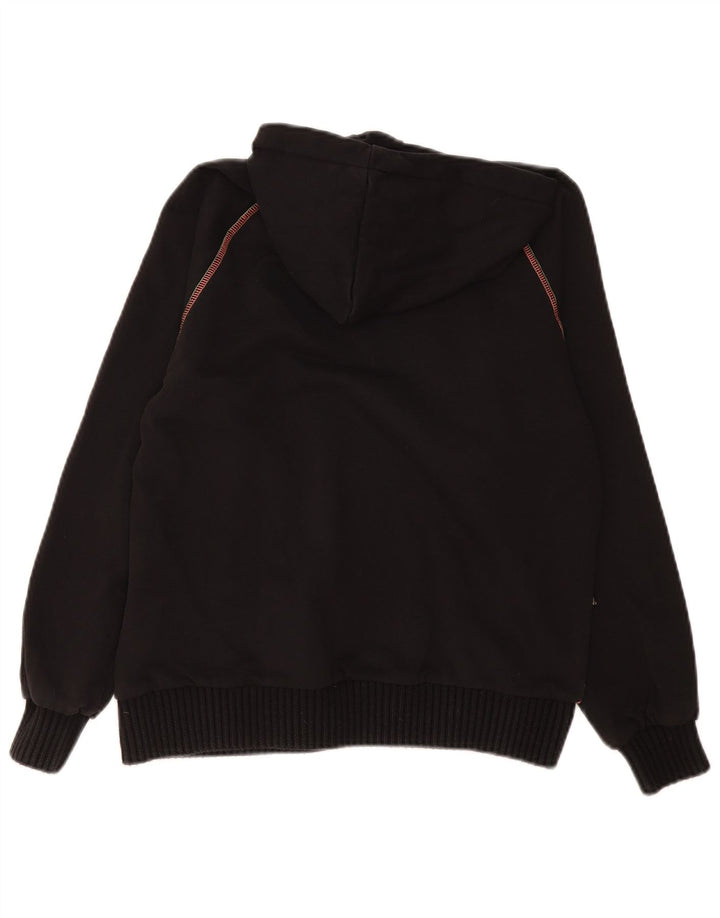 Desigual Donna Felpa con cappuccio oversize con grafica UK 10 Small Poliestere nero