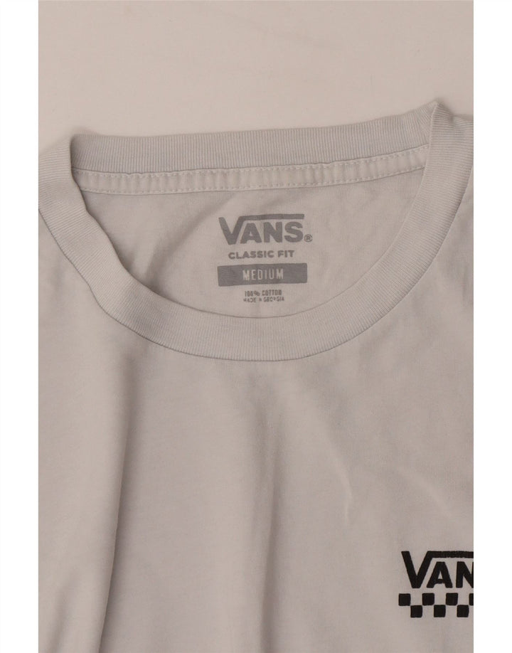 Maglietta da uomo Vans Classic Fit in cotone grigio medio