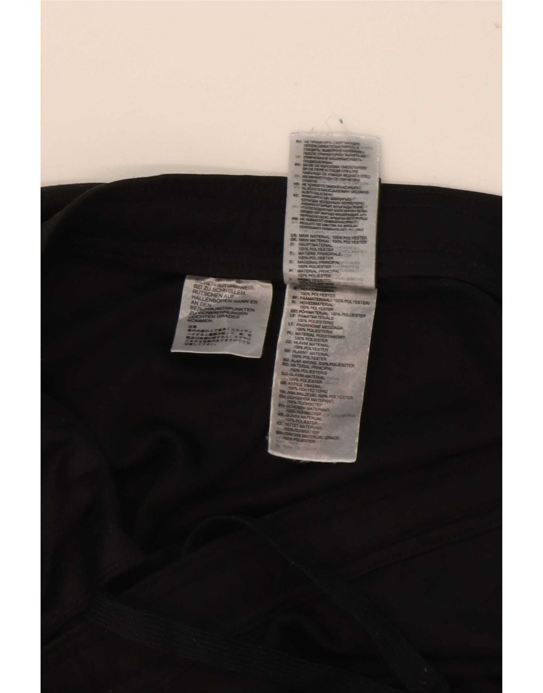 Pantaloni da tuta Adidas Climalite da uomo medio poliestere nero