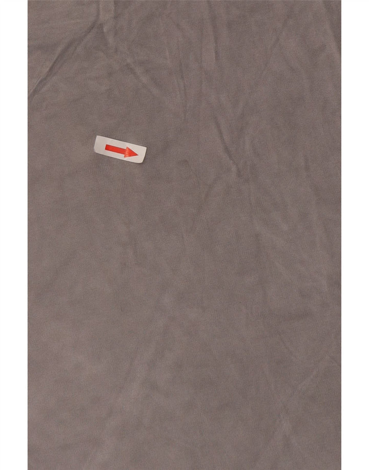 Maglietta corta da donna Calvin Klein Top UK 14 Rayon grigio medio