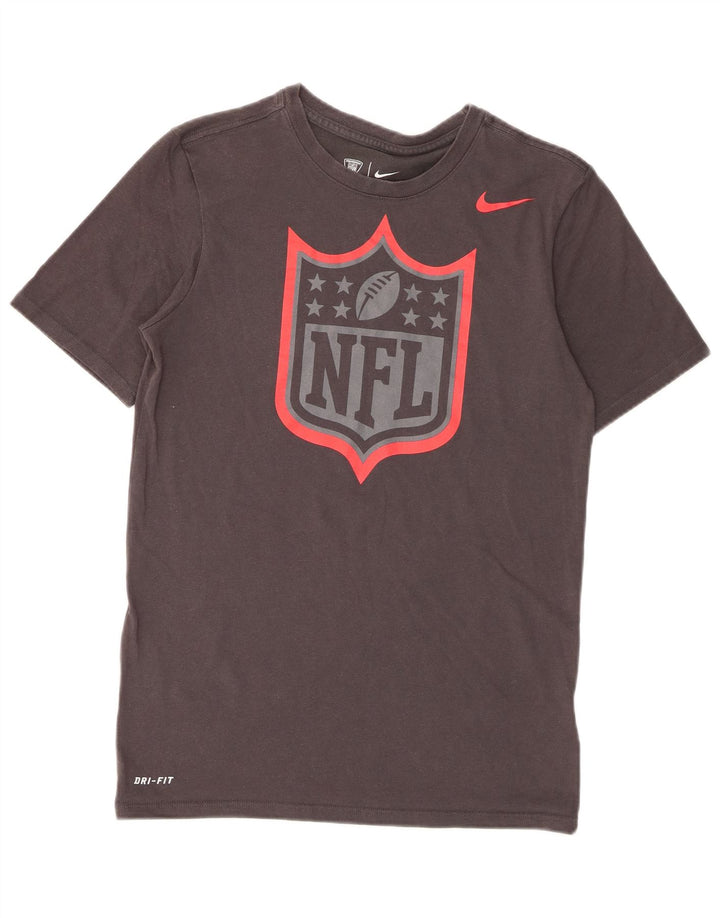 T-shirt grafica Nike Dri Fit da uomo, piccola, in cotone nero