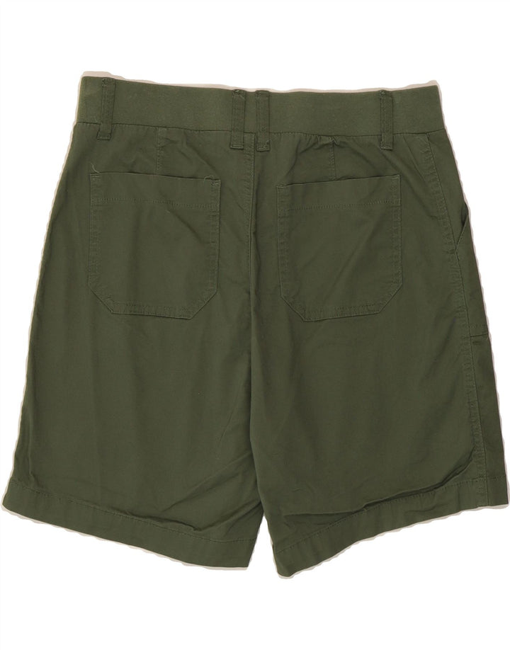 LEE Womens Mid Rise Regular Fit Bermuda Shorts US 10 Large W32  Green Vintage Lee and Second-Hand Lee from Messina Hembry 