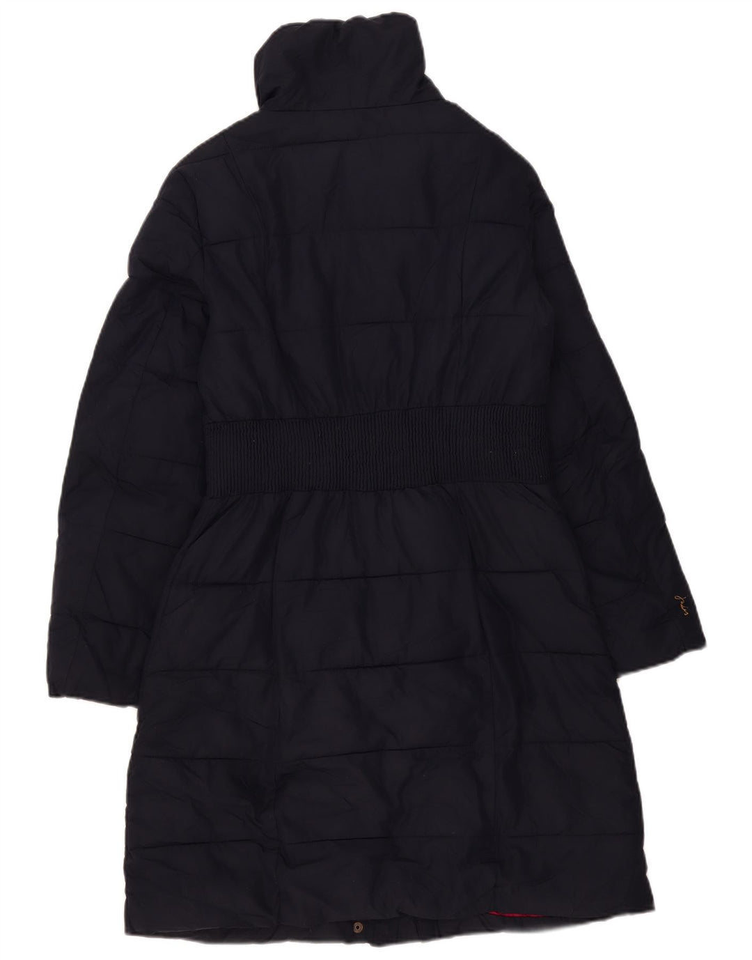 Cappotto imbottito da donna Joules UK 12 medio poliestere blu navy