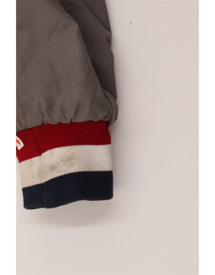 NORTH SAILS Giubbotto bomber grafico da uomo UK 42 XL Poliammide color block grigio