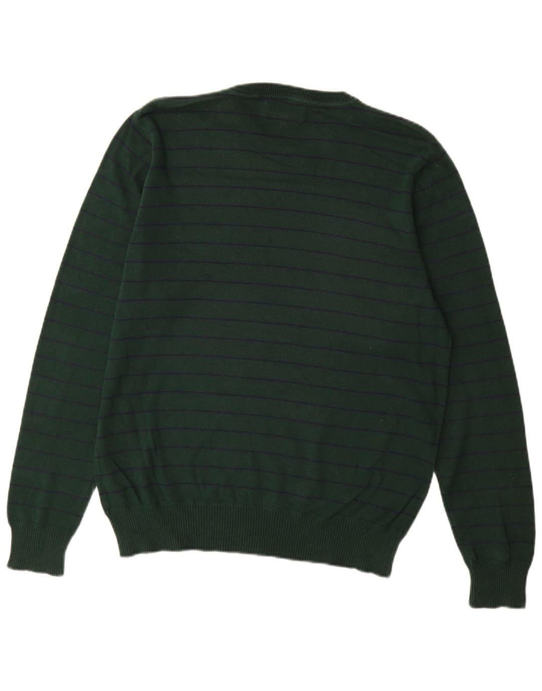 MARKS & SPENCER Maglione maglione girocollo da uomo blu Harbour verde medio