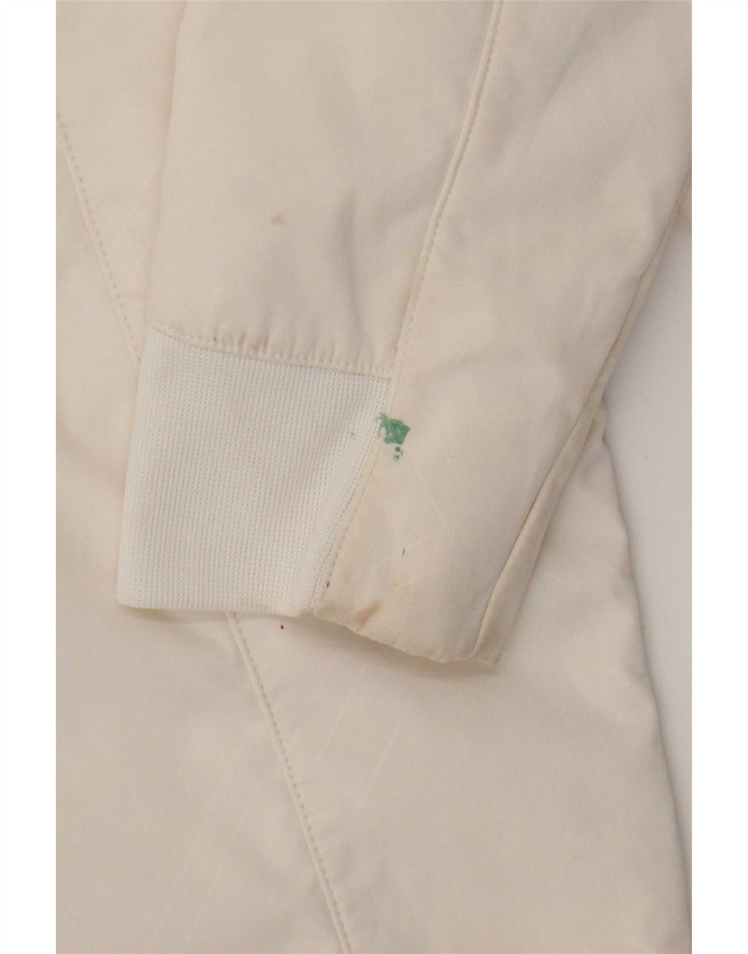 Giacca da ginnastica con cappuccio Nike da uomo, piccola, in poliestere bianco