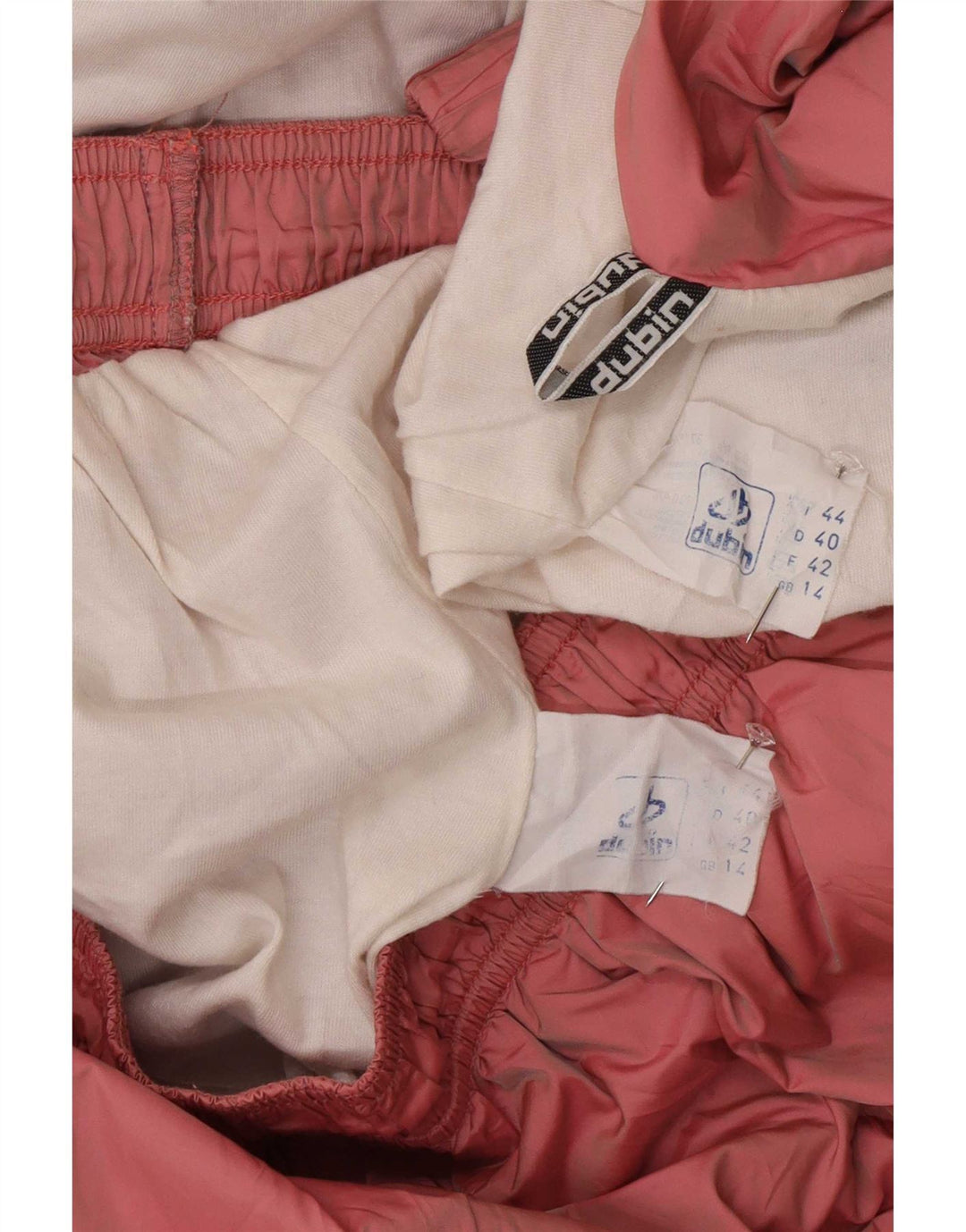 Tuta intera da donna Dubin UK 14 Medium Pink Colourblock poliammide retrò