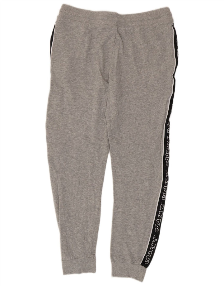 Pantaloni da tuta con grafica da uomo KAPPA Joggers Grigio medio Blocco colore