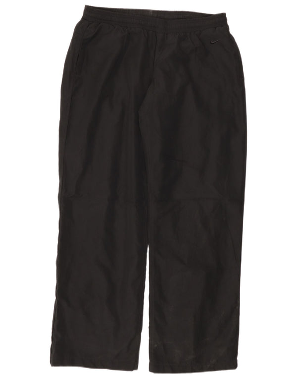 Pantaloni da tuta da donna NIKE UK 14 Large Nero Poliestere