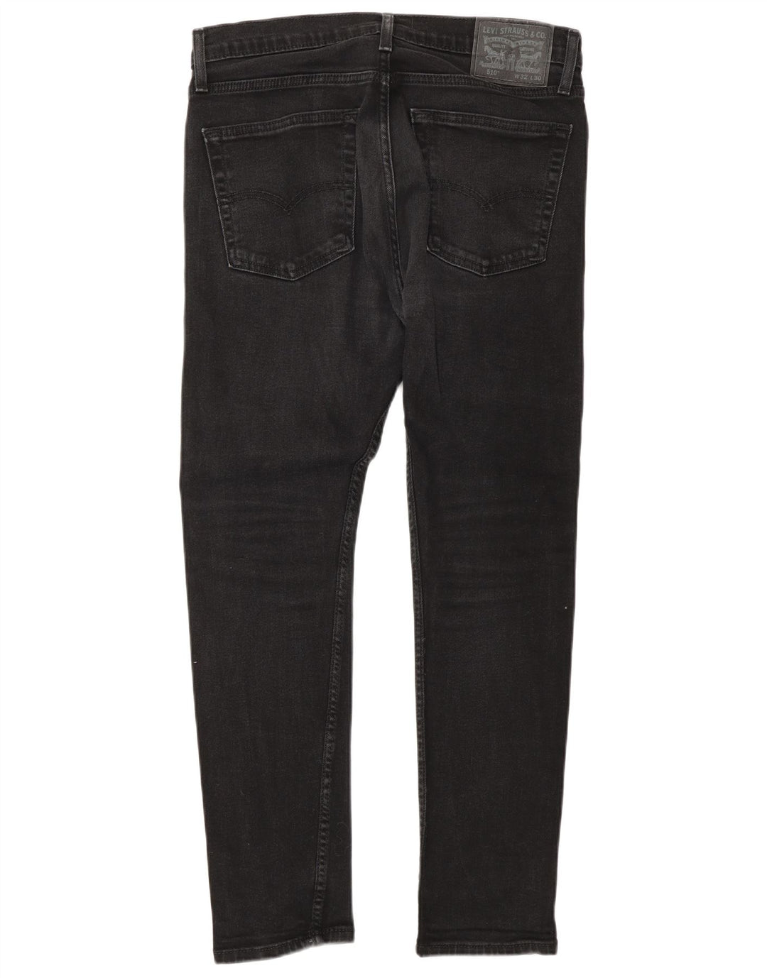 Jeans Levi's Uomo 510 Skinny W32 L30 Cotone Grigio