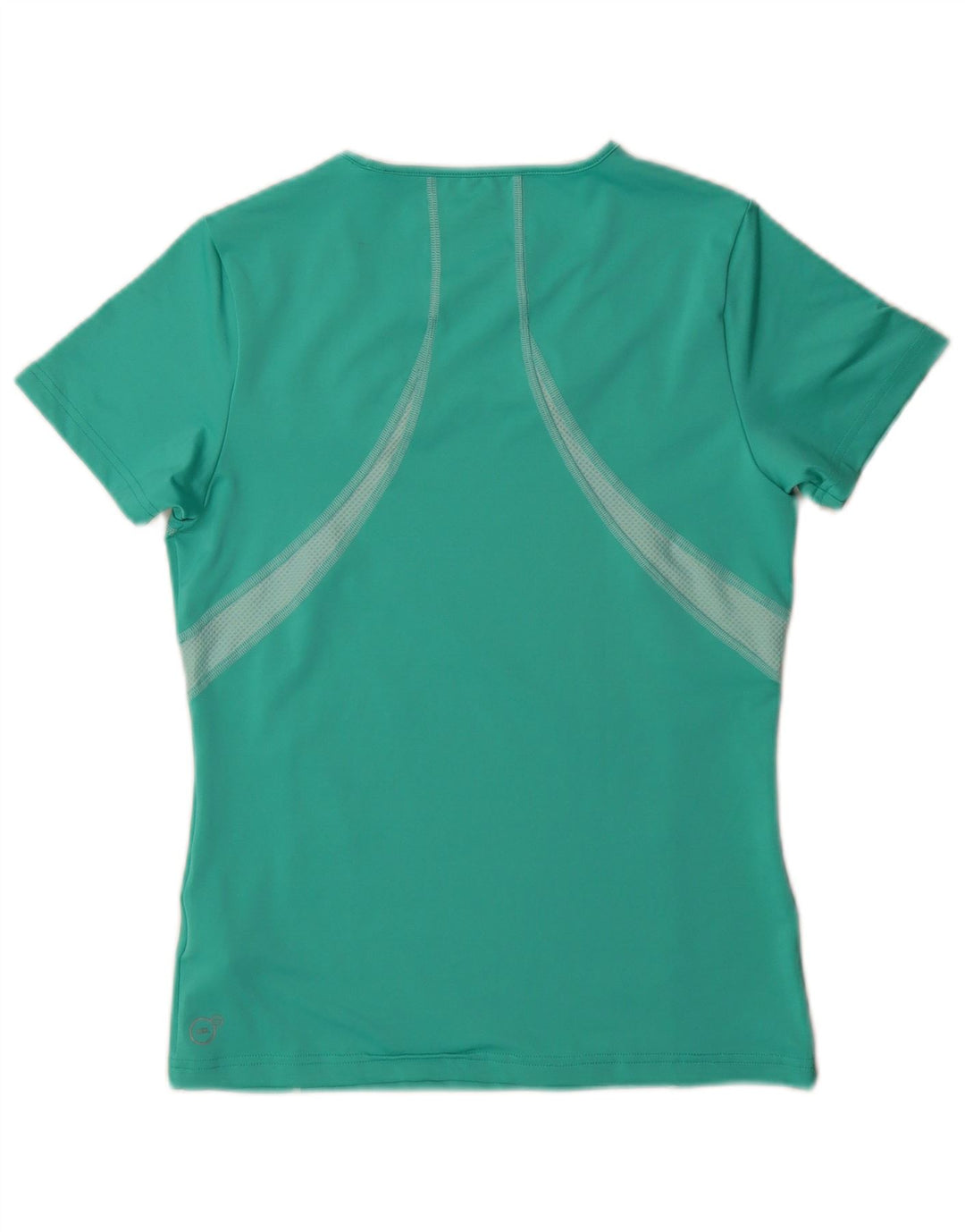 Maglietta da donna Puma UK 12 Poliestere color block verde medio