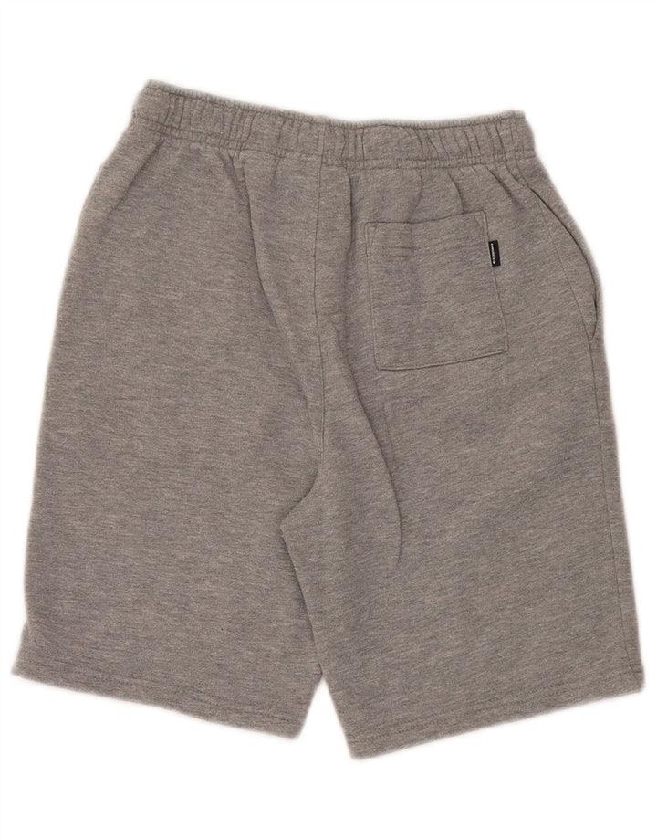 Pantaloncini sportivi Converse da ragazzo 13-14 anni, grandi, in cotone grigio screziato