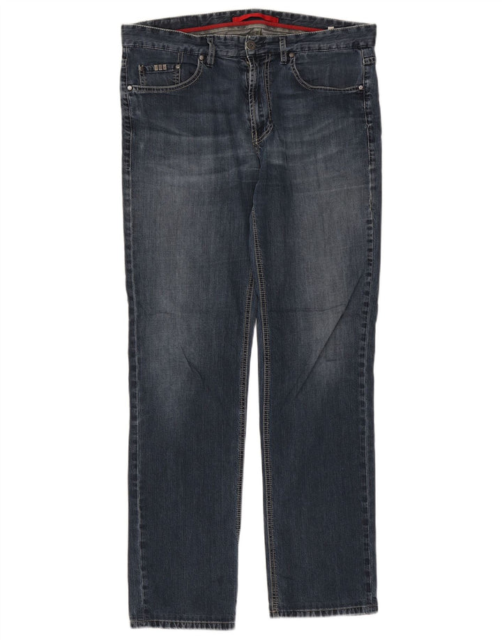 Jeans dritti da uomo Cerruti 1881 W34 L30 Blu navy