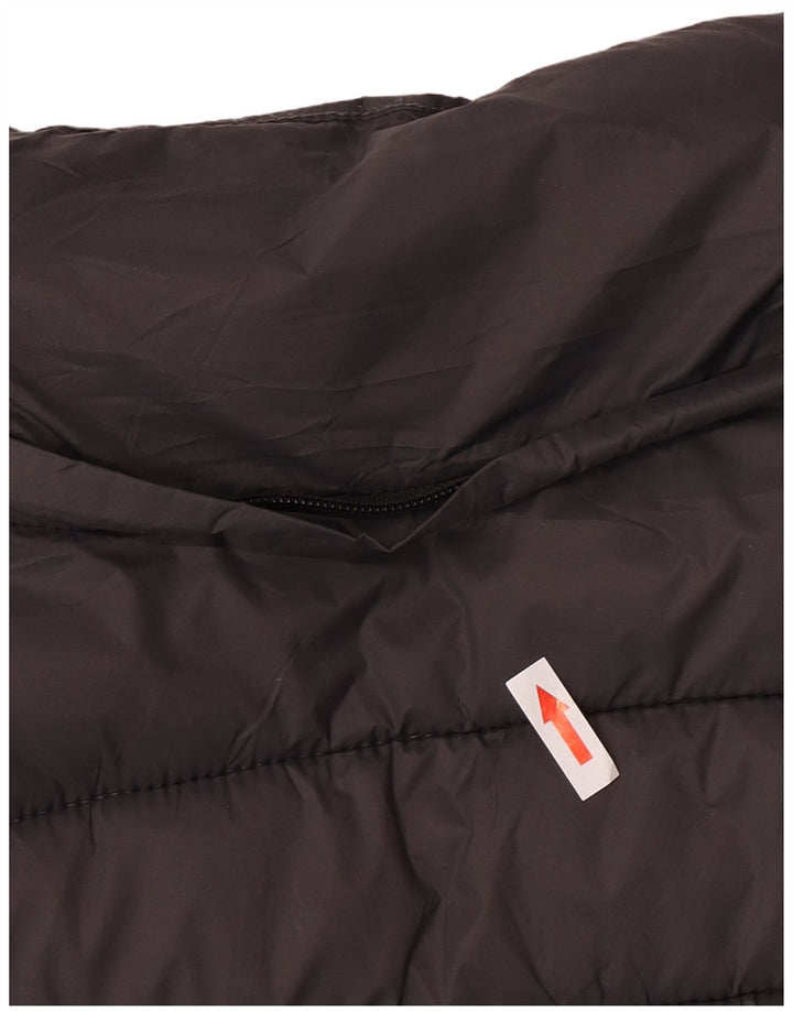 Giacca imbottita da donna Superdry UK 16 grande nylon grigio