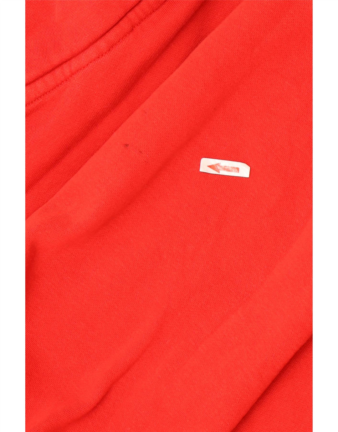 Felpa con cappuccio da uomo NIKE in cotone rosso medio