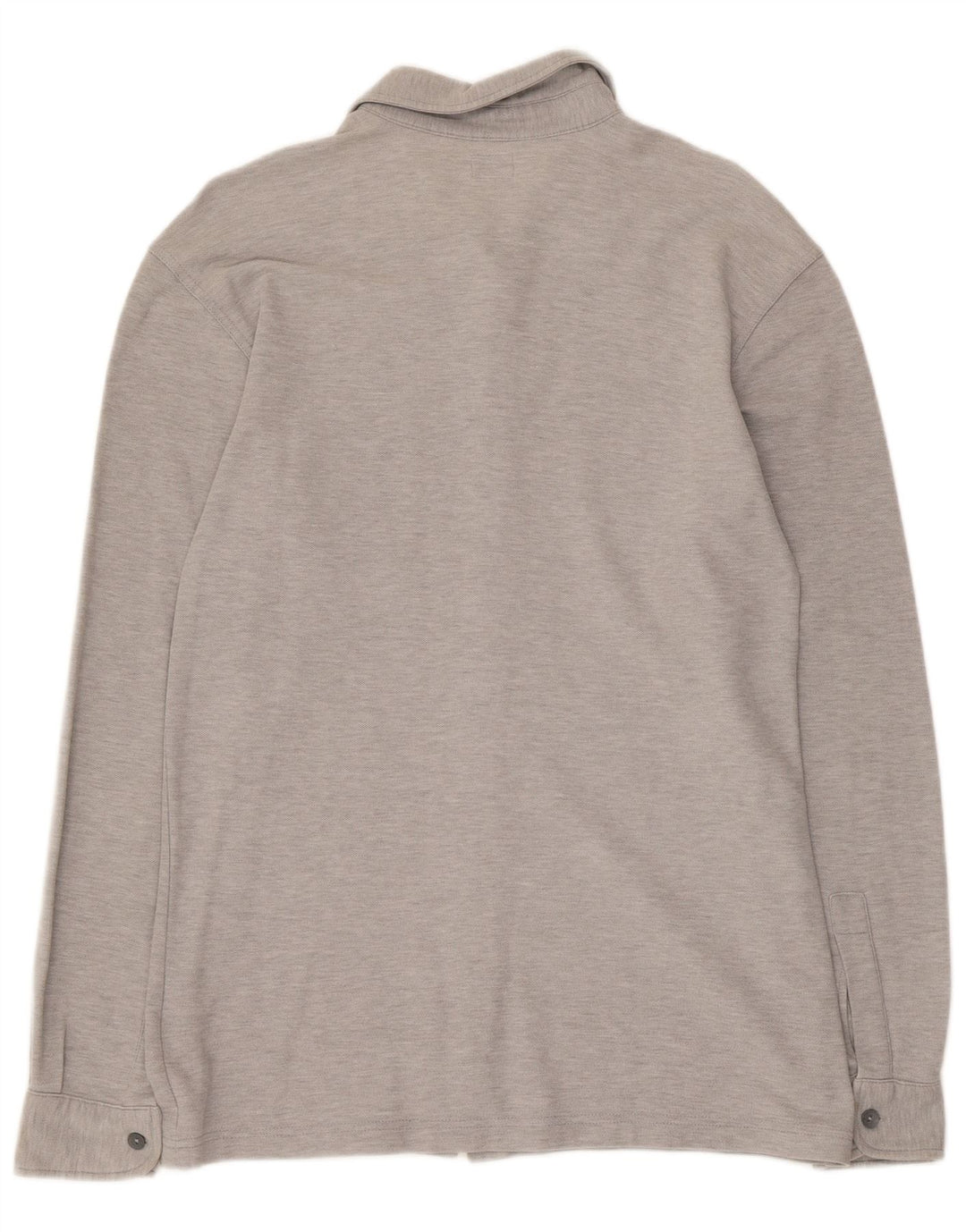 Camicia da uomo Calvin Klein Jeans grande in cotone chiazzato grigio