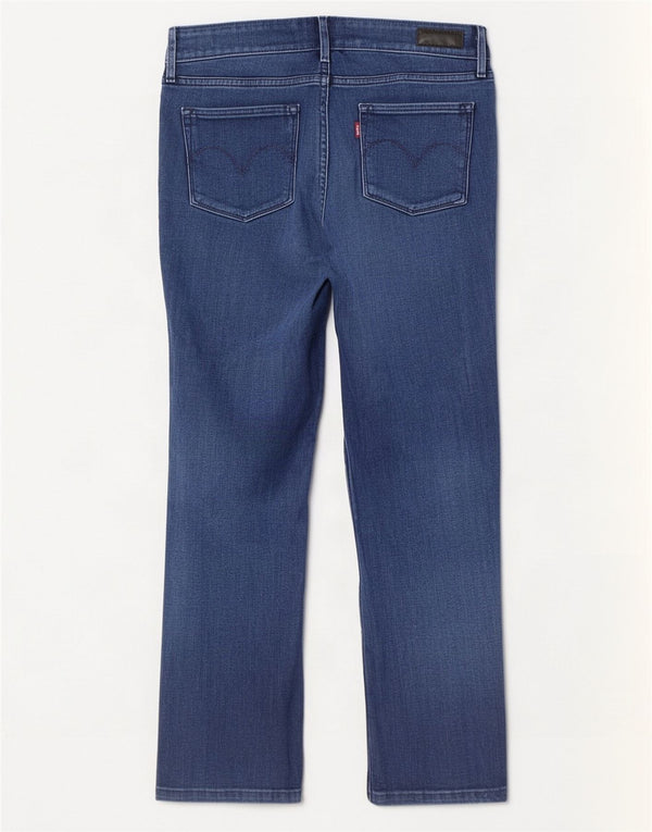 Levi's Jeans slim da donna con leggera curva a vita classica US 4 Small W27 L27 Blu