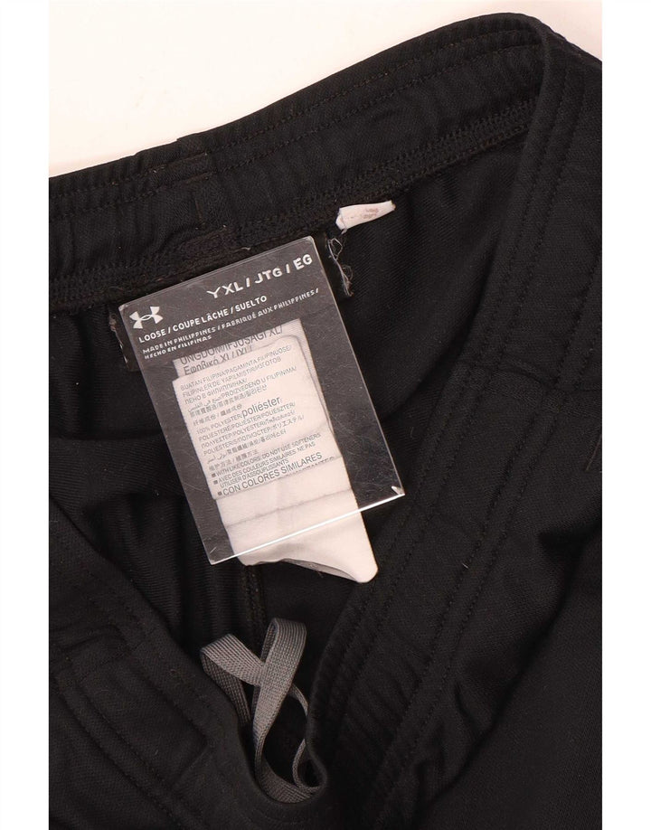 Pantaloni della tuta da ragazzo Under Armour 13-14 anni XL poliestere nero