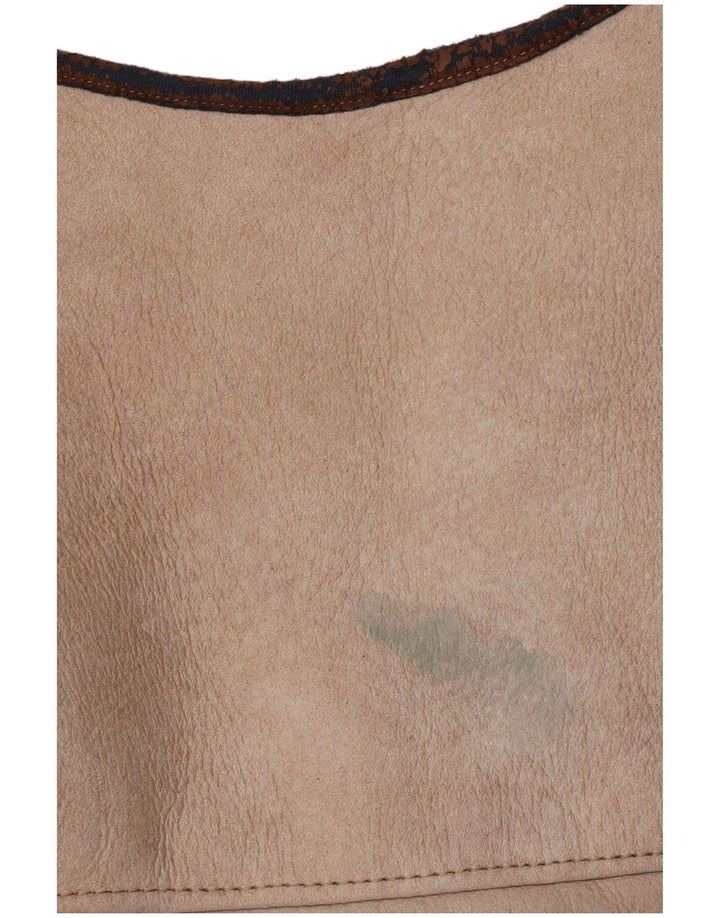 Gilet Sherpa da donna VINTAGE UK 14 Beige medio