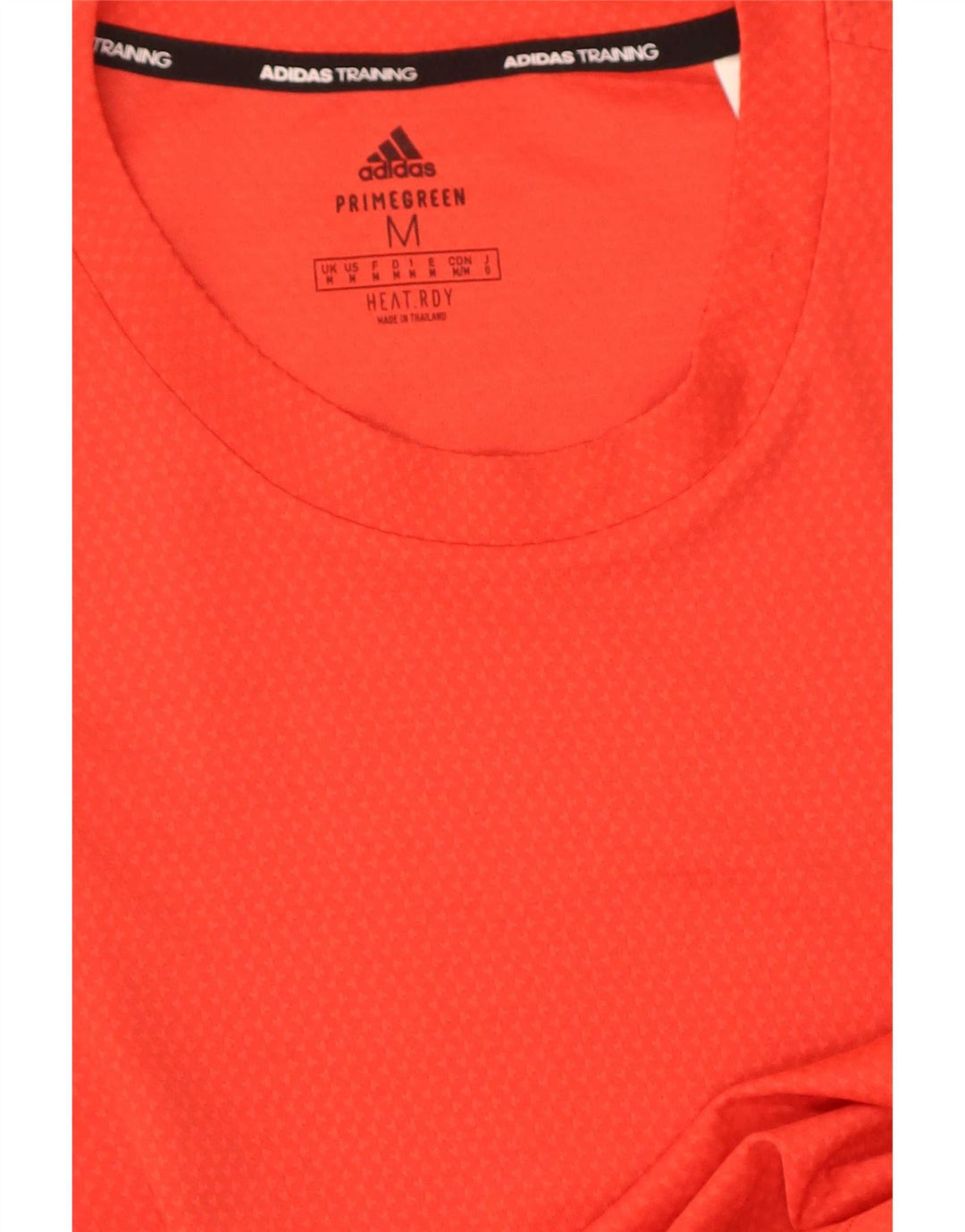 Maglietta da allenamento Adidas da uomo, rossa media