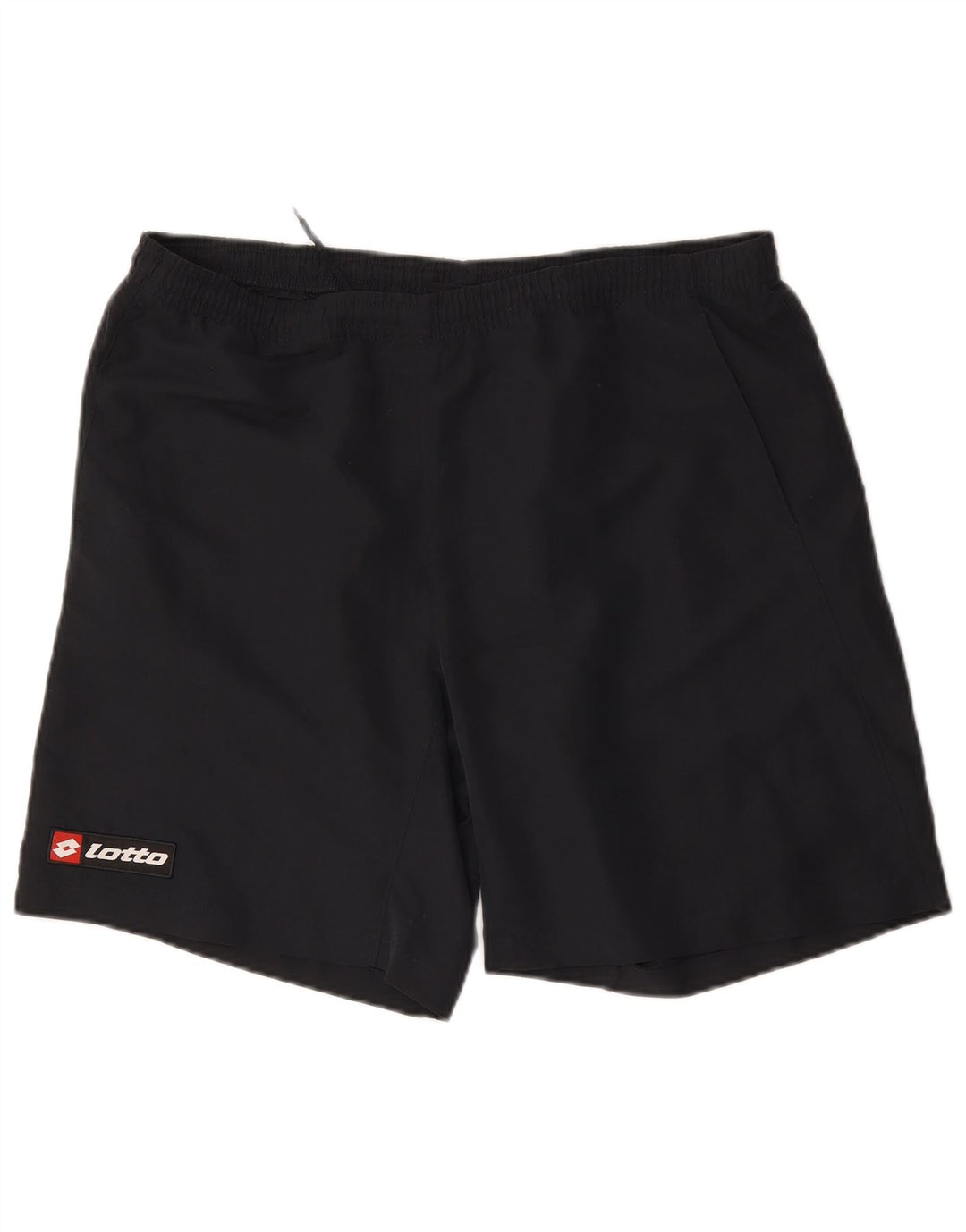 Pantaloncini sportivi da uomo Lotto Large in poliestere blu navy