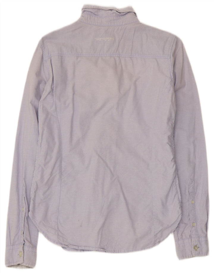 Camicia da donna Napapijri UK 10 piccola in cotone blu