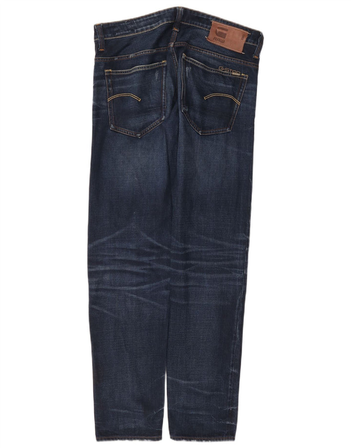Jeans slim da uomo G-Star W32 L32 cotone blu navy