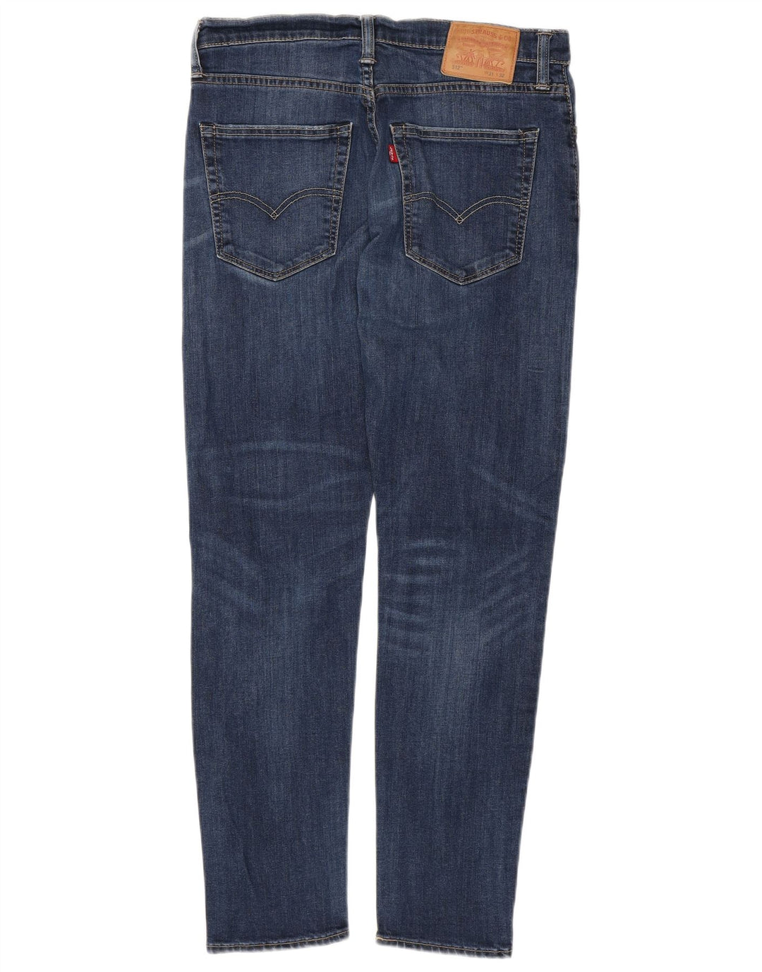LEVI'S Uomo 512 Jeans slim affusolati W31 L32 Blu