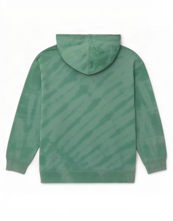Felpa con cappuccio Gap per ragazzi 14-15 anni 2XL Cotone verde tie dye