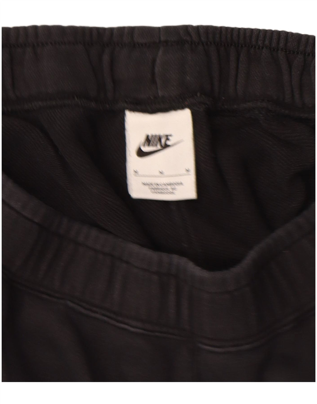 Pantaloncini sportivi Nike da uomo con grafica media in cotone nero