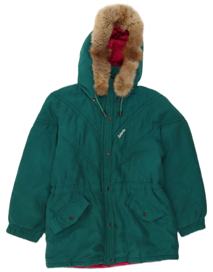 Giacca a vento con cappuccio da donna Dolomite UK 16 Large Verde