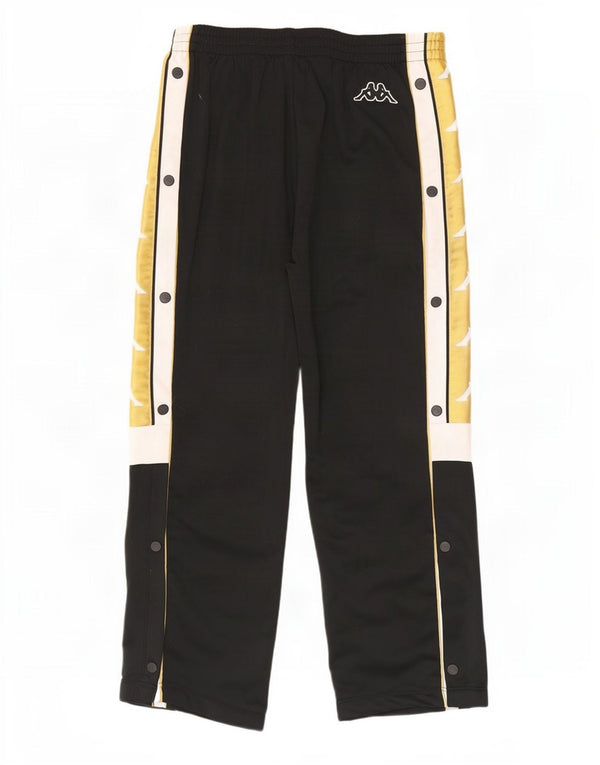 Pantaloni da tuta da uomo con grafica corta Kappa Small Black Colourblock