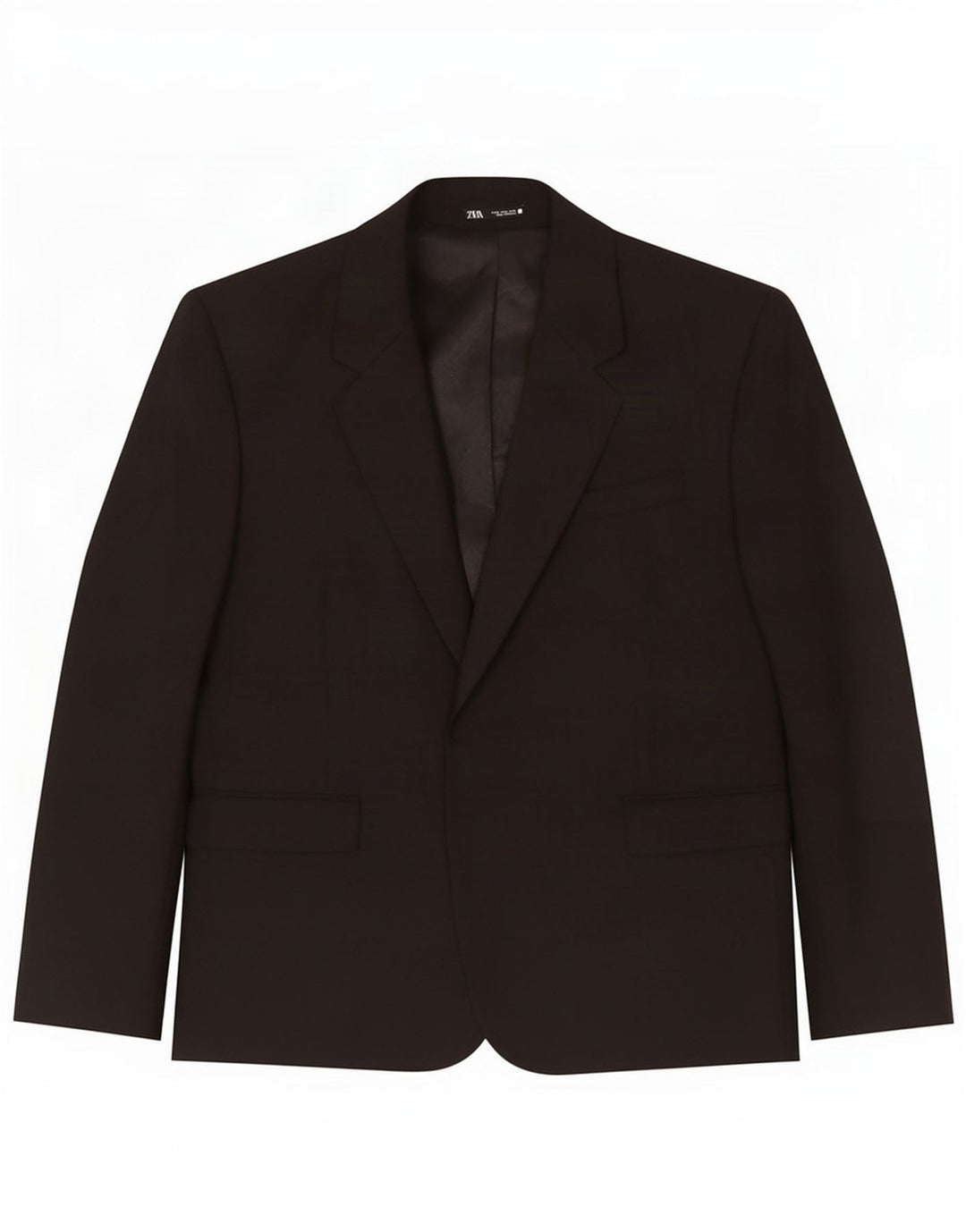 Giacca blazer da uomo Zara EU 52 grande poliestere nero