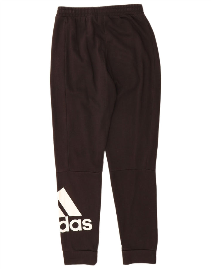 Pantaloni da tuta con grafica ADIDAS da uomo Joggers piccoli in cotone nero