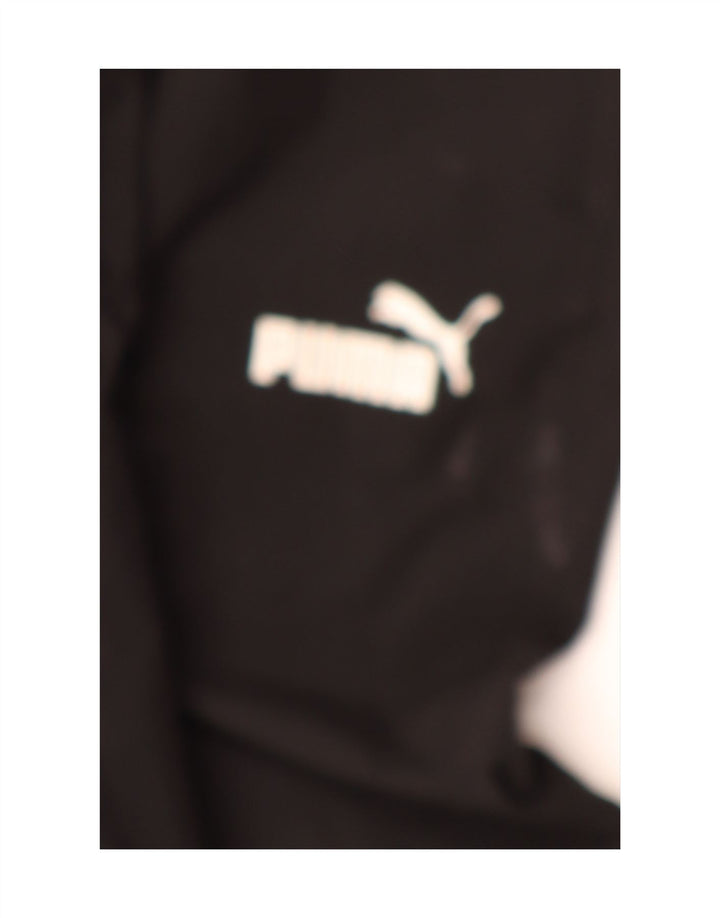 PUMA Mens Tracksuit Trousers Joggers Medium Black Polyester Vintage Puma and Second-Hand Puma from Messina Hembry 