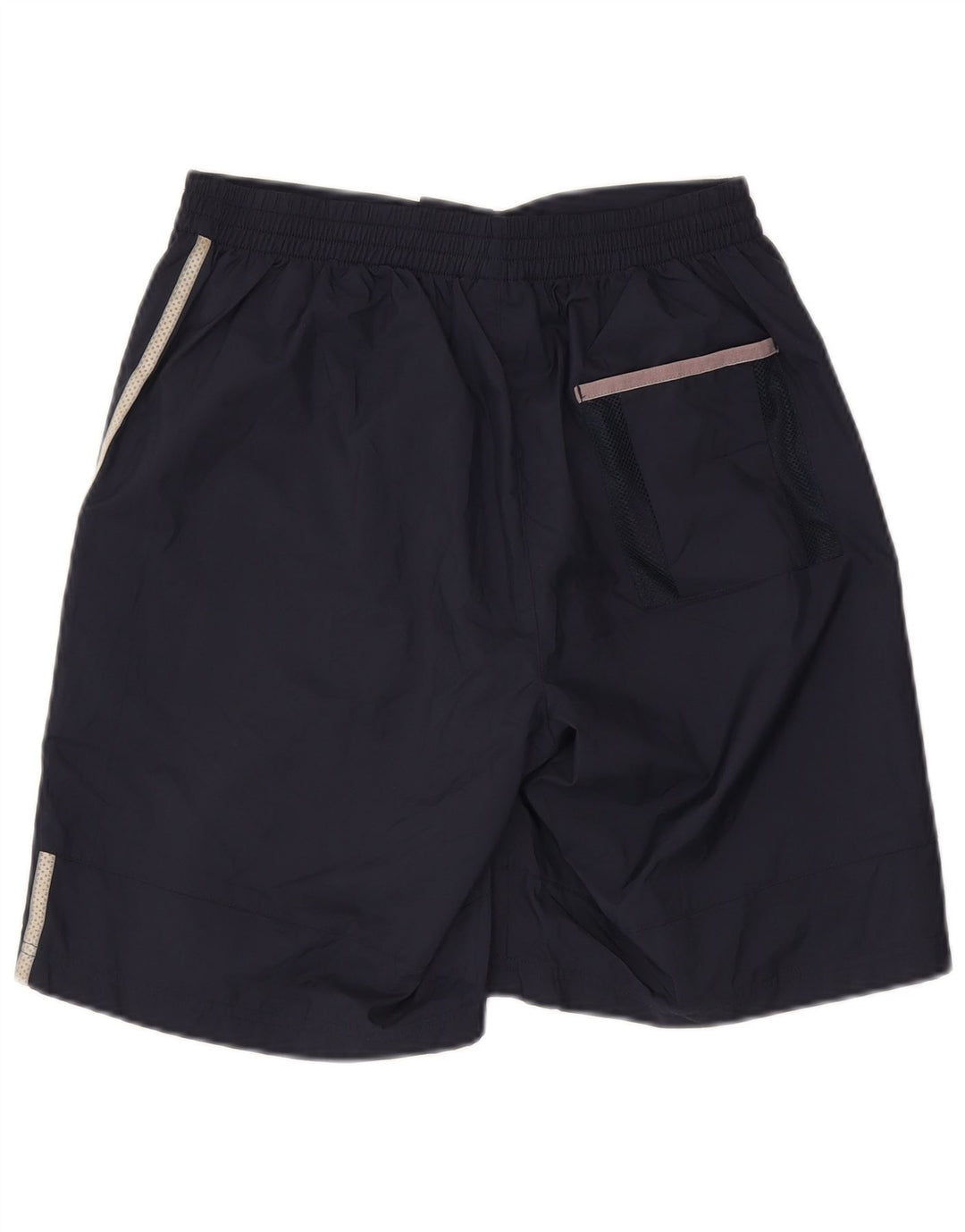 Pantaloncini sportivi da uomo Adidas piccoli in poliestere blu navy