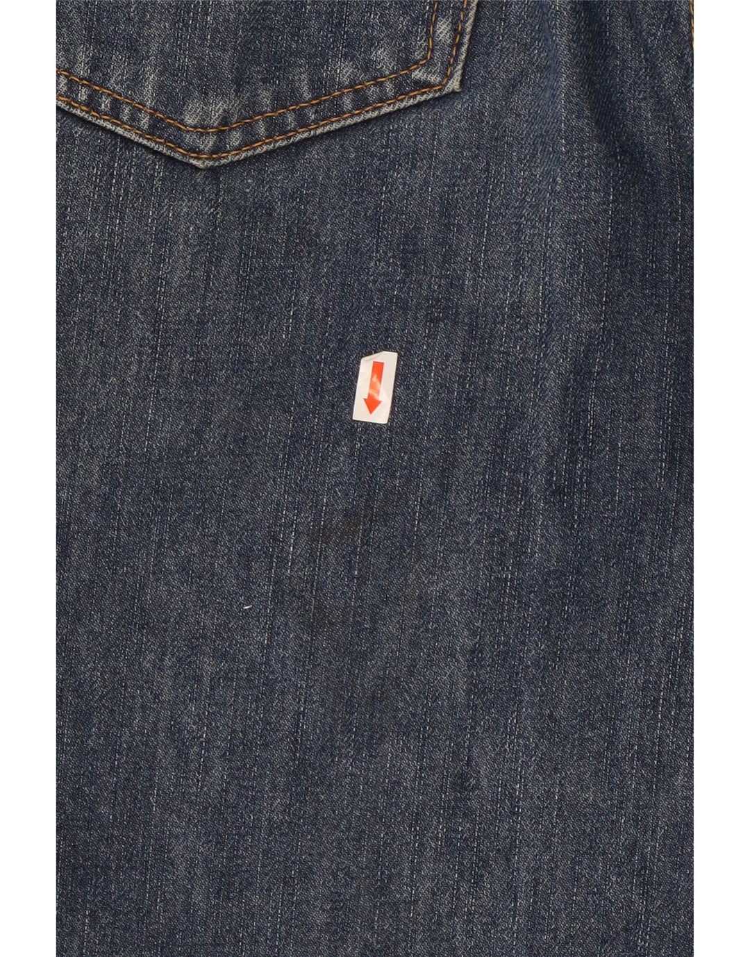 Jeans dritti da uomo Wrangler W32 L32 cotone blu navy