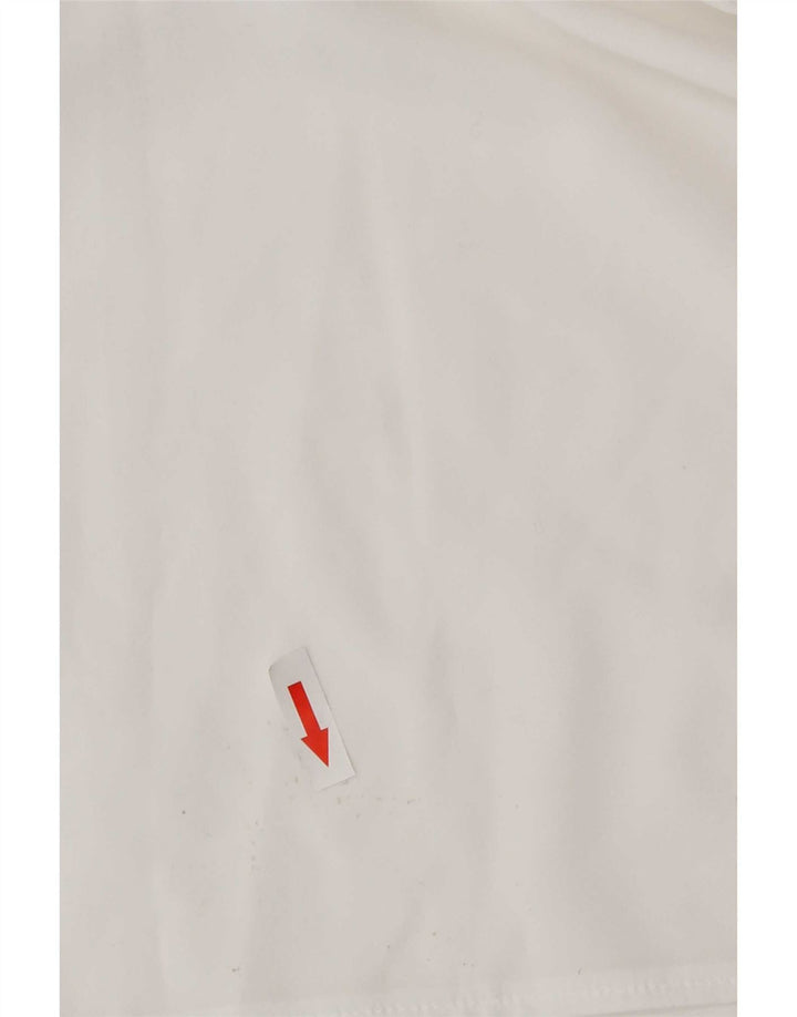 Top in camicetta da donna Guess UK 12 poliestere bianco medio