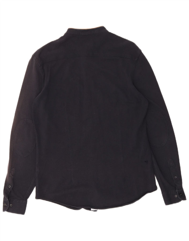 Camicia Zara da uomo blu navy medio